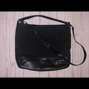 Coach Shoulder or Crossbody Black Handbag